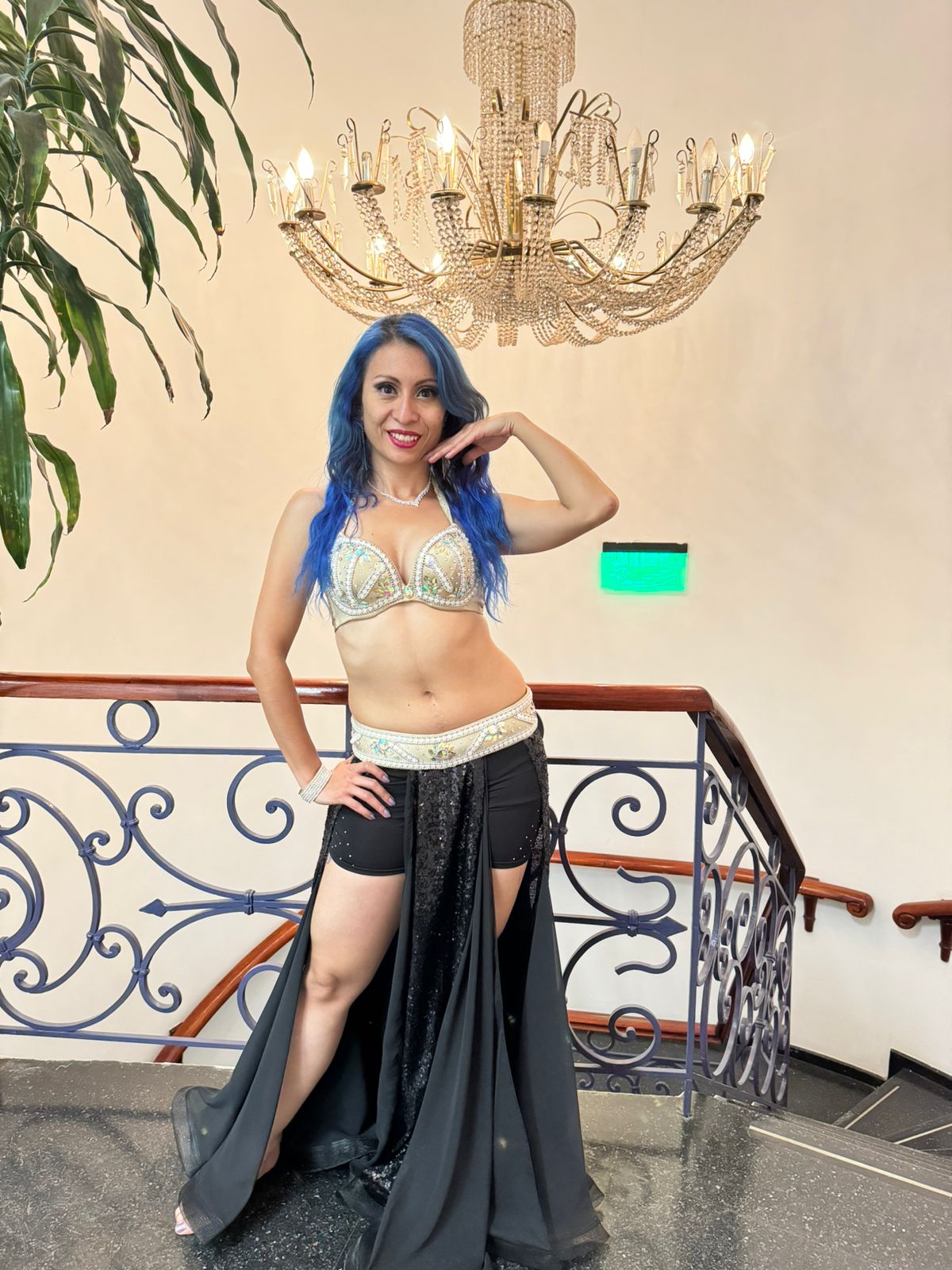 Katherine Otalora, profesora de danza árabe